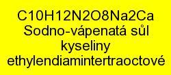 Kyselina ethylendiamintetraoctová vápenato-disodná sůl čistá