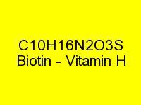 Vitamin H - Biotin čistý