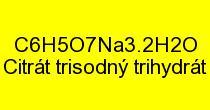 Citronan trisodný dihydrát čistý, Na3Citr E331, sáček 450g