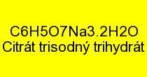 Citronan trisodný dihydrát čistý, Na3Citr E331, S450g