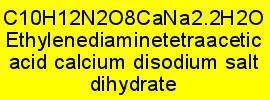 Kyselina ethylendiamintetraoctová vápenato-disodná sůl dihydrat čistý