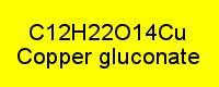 Glukonát měďnatý čistý; 25g