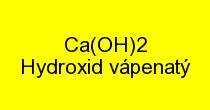 Hydroxid vápenatý čistý