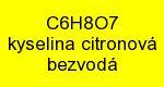 Kyselina citronová bezvodá čistá