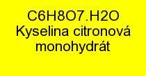 Kyselina citronová monohydrát čistá