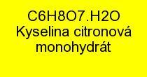 Kyselina citronová monohydrát čistá, sáček, 1kg