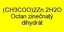 Octan zinečnatý dihydrát čistý; 100g
