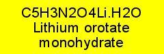 Orotát lithný čistý, LiOrot L25g