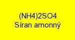 Síran amonný čistý, (NH4)2SO4, lékovka 250g