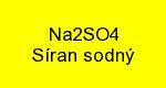 Síran sodný bezvodý, čistý