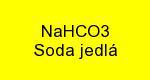 Soda jedlá potravinářská, NaHCO3 sáček 450g