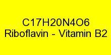 Vitamin B2 - Riboflavin čistý