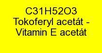 Vitamin E acetát/ D-alfa-Tokoferyl acetát na nosiči; 100g