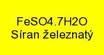 Síran železnatý heptahydrát, čistý, Síran železnatý, 1kg