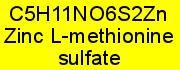 Zinc L-methionine sulfate/ Methionát zinečnatý síran čistý; 100g