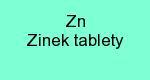 Zinek Zn-ZVC; 100tbl.